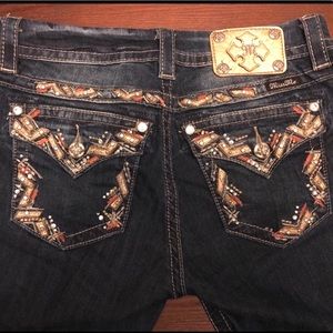 ❌SOLD MISS ME Sz26 Easy Straight Leg Jeans